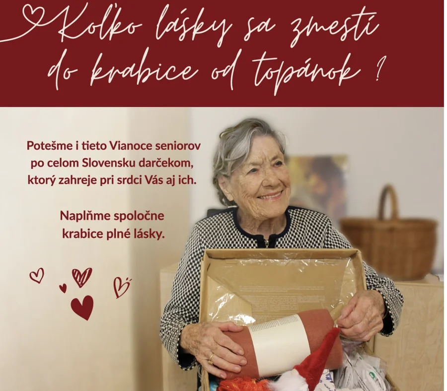 Kampaň Koľko lásky sa zmestí do krabice od topánok